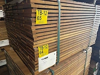 Guyana ipé planken geschaafd 1250x145x21mm (77x) - afbeelding 4 van  4