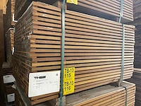 Guyana ipé planken geschaafd 1250x70x21mm (150x) - afbeelding 4 van  4
