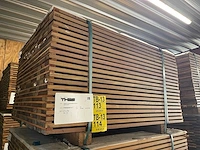 Guyana ipé planken geschaafd 1250x70x21mm (154x) - afbeelding 4 van  4
