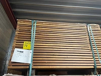 Guyana ipé planken geschaafd 1250x90x21mm (242x) - afbeelding 4 van  4