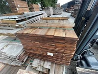 Guyana ipé planken geschaafd 1500x140x16mm (182x) - afbeelding 1 van  3