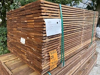 Guyana ipé planken geschaafd 1500x140x16mm (91x) - afbeelding 4 van  4