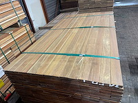 Guyana ipé planken geschaafd 1550x70x21mm (308x) - afbeelding 1 van  4
