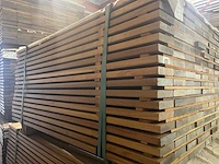 Guyana ipé planken geschaafd 1550x90x21mm (121x) - afbeelding 2 van  4