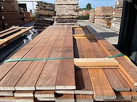 Guyana ipé planken geschaafd 1850x95x21mm (24x) - afbeelding 1 van  3