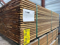 Guyana ipé planken geschaafd 2000x90x16mm (122x) - afbeelding 4 van  4