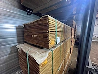 Guyana ipé planken geschaafd 2150x120x21mm (138x) - afbeelding 2 van  3