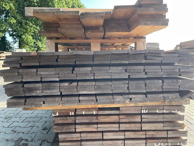 Guyana ipé planken geschaafd 2150x90x16mm (207x) - afbeelding 3 van  3