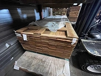 Guyana ipé planken geschaafd 2450x120x21mm (115x) - afbeelding 1 van  3