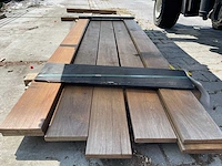 Guyana ipé planken geschaafd 2450x145x21mm (7x)