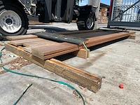 Guyana ipé planken geschaafd 2450x145x21mm (7x) - afbeelding 2 van  3