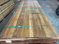 Guyana ipé planken geschaafd 2450x70x21mm (168x) - afbeelding 1 van  4