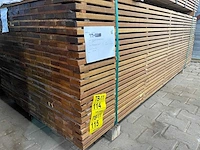 Guyana ipé planken geschaafd 2450x70x21mm (168x) - afbeelding 4 van  4