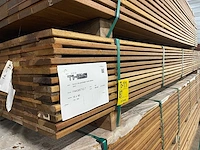 Guyana ipé planken geschaafd 3000x90x16mm (132x) - afbeelding 2 van  3