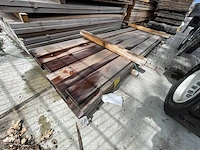 Guyana ipé planken geschaafd 3050x145x21mm (26x) - afbeelding 2 van  3