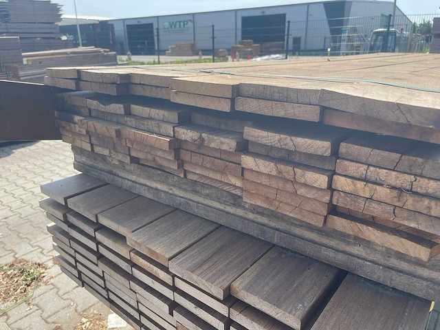 Guyana ipé planken geschaafd 3050x145x21mm (49x) - afbeelding 3 van  3