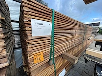 Guyana ipé planken geschaafd 3500x140x16mm (182x) - afbeelding 2 van  3