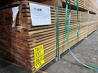 Guyana ipé planken geschaafd 3500x90x16mm (121x) - afbeelding 4 van  4