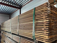 Guyana ipé planken geschaafd 3500x90x16mm (143x) - afbeelding 2 van  4