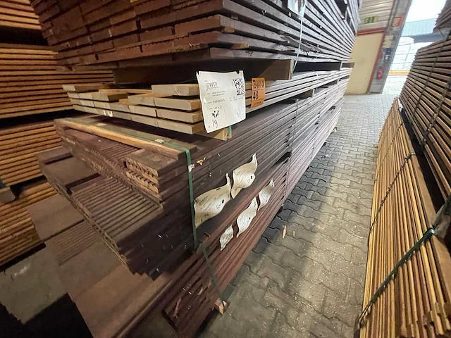 Guyana ipé planken geschaafd 3650x145x21mm (19x) - afbeelding 4 van  4
