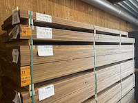 Guyana ipé planken geschaafd 3650x145x21mm (70x) - afbeelding 4 van  4