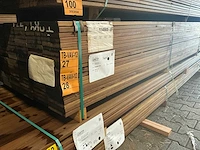 Guyana ipé planken geschaafd 3950x145x21mm (70x) - afbeelding 4 van  4