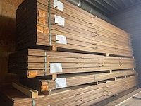 Guyana ipé planken geschaafd 4250x145x21mm (78x) - afbeelding 4 van  4