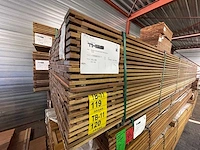 Guyana ipé planken geschaafd 4500x90x16mm (121x) - afbeelding 4 van  4