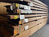 Guyana ipé planken geschaafd 4550x145x21mm (24x) - afbeelding 4 van  4