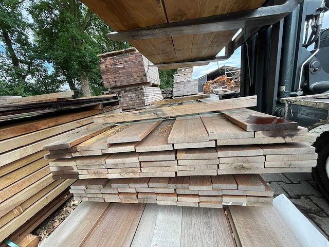 Guyana ipé planken geschaafd 4550x145x21mm (43x) - afbeelding 3 van  3