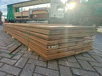 Guyana ipé planken geschaafd 4550x145x21mm (45x) - afbeelding 2 van  4