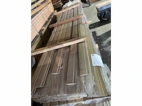 Guyana ipé voorvergrijsd gecoate planken 21x85mm, lengte 140-460cm (130x) - afbeelding 1 van  3