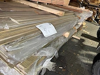 Guyana ipé voorvergrijsd gecoate planken 21x85mm, lengte 140-460cm (130x) - afbeelding 2 van  3