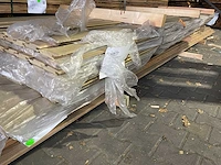 Guyana ipé voorvergrijsd gecoate planken 21x97mm, lengte 365-460cm (89x) - afbeelding 2 van  3