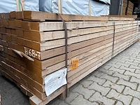 Guyana teak balken fijnbezaagd 3000-4500x100x50mm (99x) - afbeelding 2 van  3