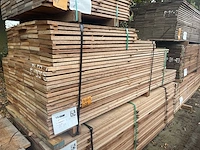 Guyana teak beschoeiingsplanken 1000-2500x200x20mm (130x) - afbeelding 4 van  4