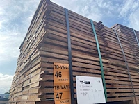 Guyana teak beschoeiingsplanken 1000x100x20mm (69x) - afbeelding 4 van  4