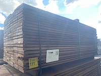 Guyana teak beschoeiingsplanken 1500-2000x150x20mm (153x) - afbeelding 4 van  4