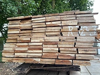 Guyana teak beschoeiingsplanken 2000-4000x150x20mm (116x) - afbeelding 3 van  3
