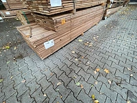 Guyana teak beschoeiingsplanken 3000-3500x150x20mm (138x) - afbeelding 4 van  4