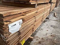 Guyana teak beschoeiingsplanken 3000x100x20mm (207x) - afbeelding 4 van  4