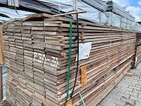 Guyana teak beschoeiingsplanken 3000x150x20mm (68x) - afbeelding 4 van  4