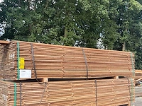 Guyana teak beschoeiingsplanken 3500x100x20mm (103x) - afbeelding 4 van  4