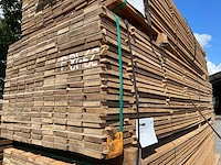 Guyana teak beschoeiingsplanken 3500x100x20mm (207x) - afbeelding 4 van  4