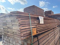 Guyana teak beschoeiingsplanken 3500x150x20mm (69x) - afbeelding 4 van  4