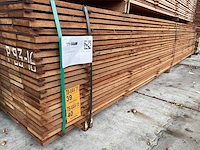 Guyana teak beschoeiingsplanken 3500x150x20mm (69x) - afbeelding 4 van  4