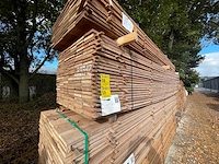 Guyana teak beschoeiingsplanken 4000x150x20mm (69x) - afbeelding 4 van  4