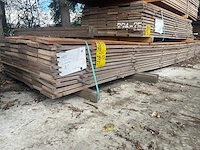Guyana teak beschoeiingsplanken 4500x150x20mm (35x) - afbeelding 4 van  4