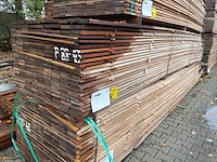 Guyana teak beschoeiingsplanken 5000x100x20mm (207x) - afbeelding 4 van  4