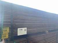 Guyana teak beschoeiingsplanken 5500x150x20mm (70x) - afbeelding 4 van  4